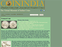 Tablet Screenshot of coinindia.com